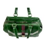 Atypická zelená kabelka 11-20287-green - horní pohled